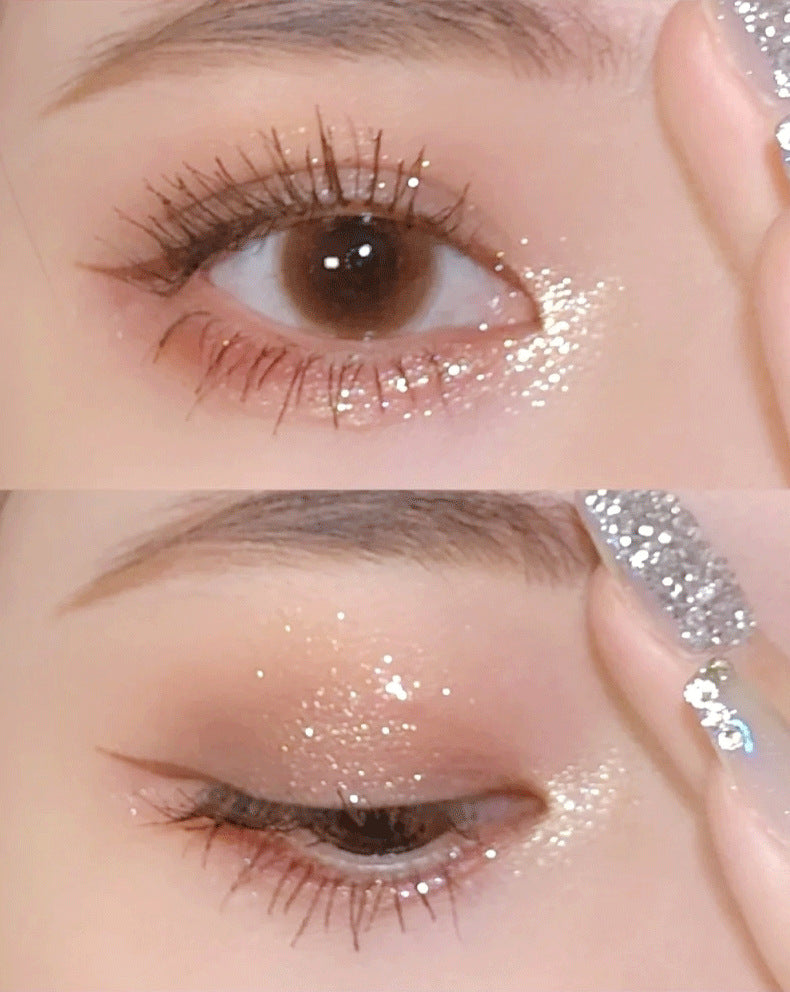 Factory Supply Direct Sales Highlighter Palette Multi-use 4-color Eyeshadow Shimmer Daily Light Makeup Eyeshadow Palette