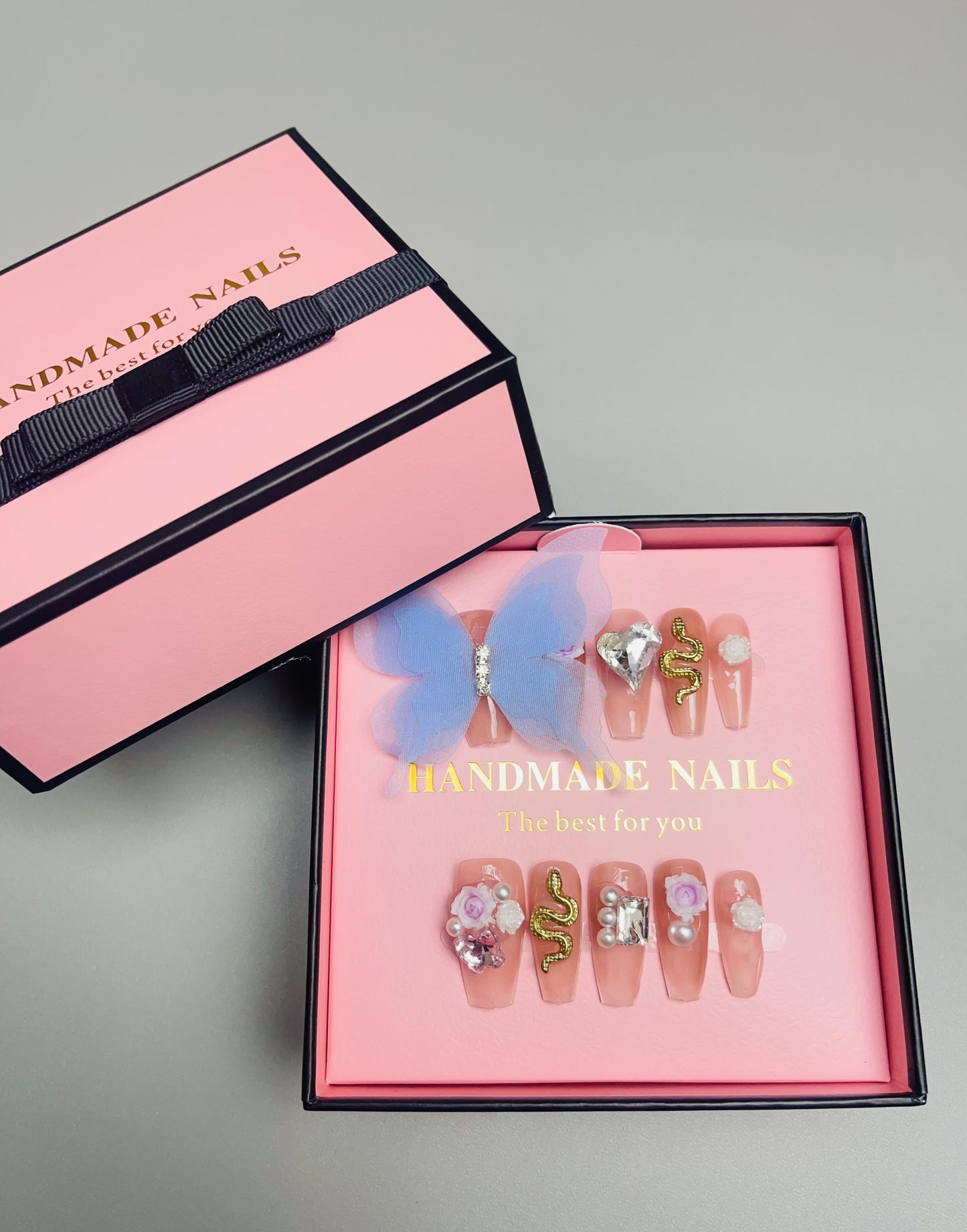 New collection Handmade press on nails (Pick in Live)