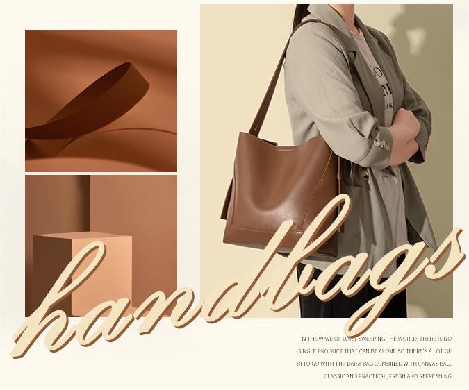RSD New design bag simple senior sense Tote bag fall and winter armpit bag large capacity versatile shoulder bags