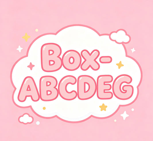 YOU PICK BOX ABCDEG can mixed with all products