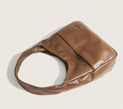 RSD New large-capacity underarm bag soft leather shoulder bag texture work commuter bag female