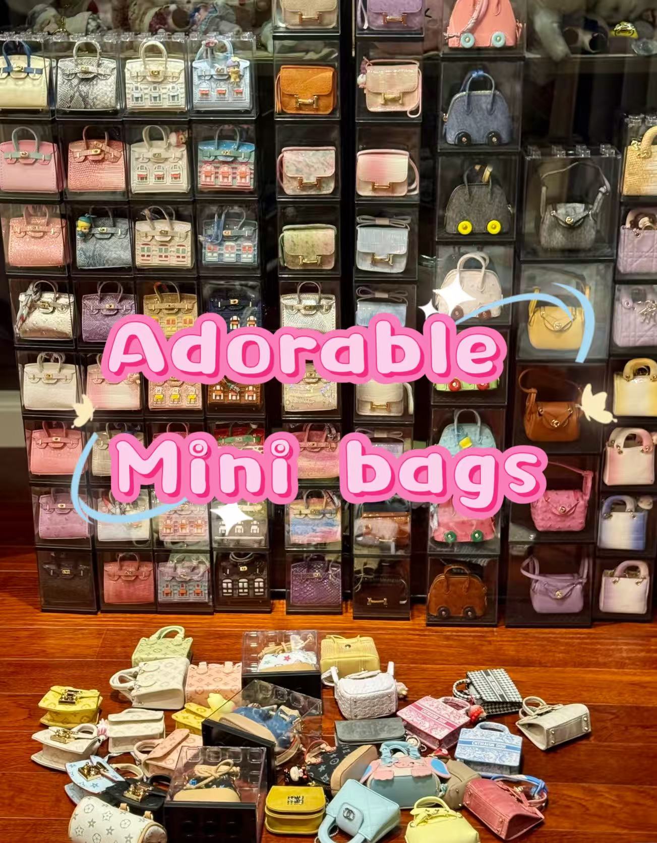 New mini bags open in live